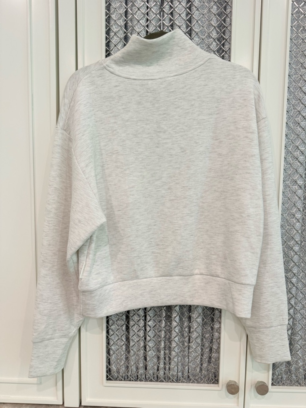 Varley Hawley Half-Zip Ivory Sweat Top - NWOT - Size small - Picture 8 of 11